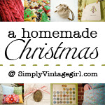 A Homemade Christmas at SimplyVintagegirl.com