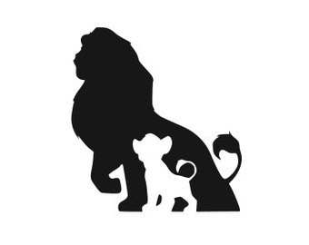 Download Simba And Nala Silhouette at GetDrawings | Free download