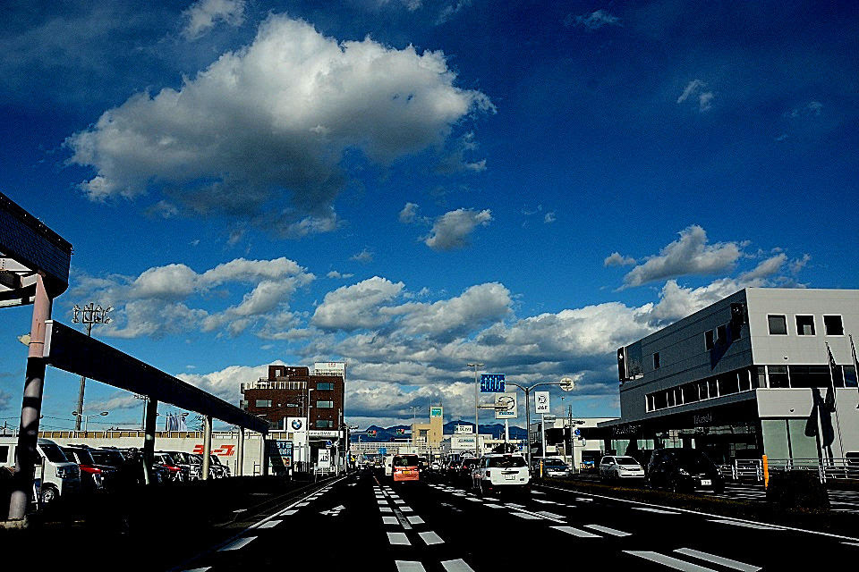 ふる里の昼景色 群馬県高崎市 日本の原風景