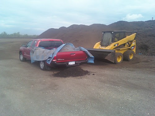Compost Pickup, Fesh Kills Composting Site, Staten Island