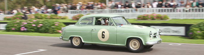 Borgward Isabella at Goodwood Revival Meeting