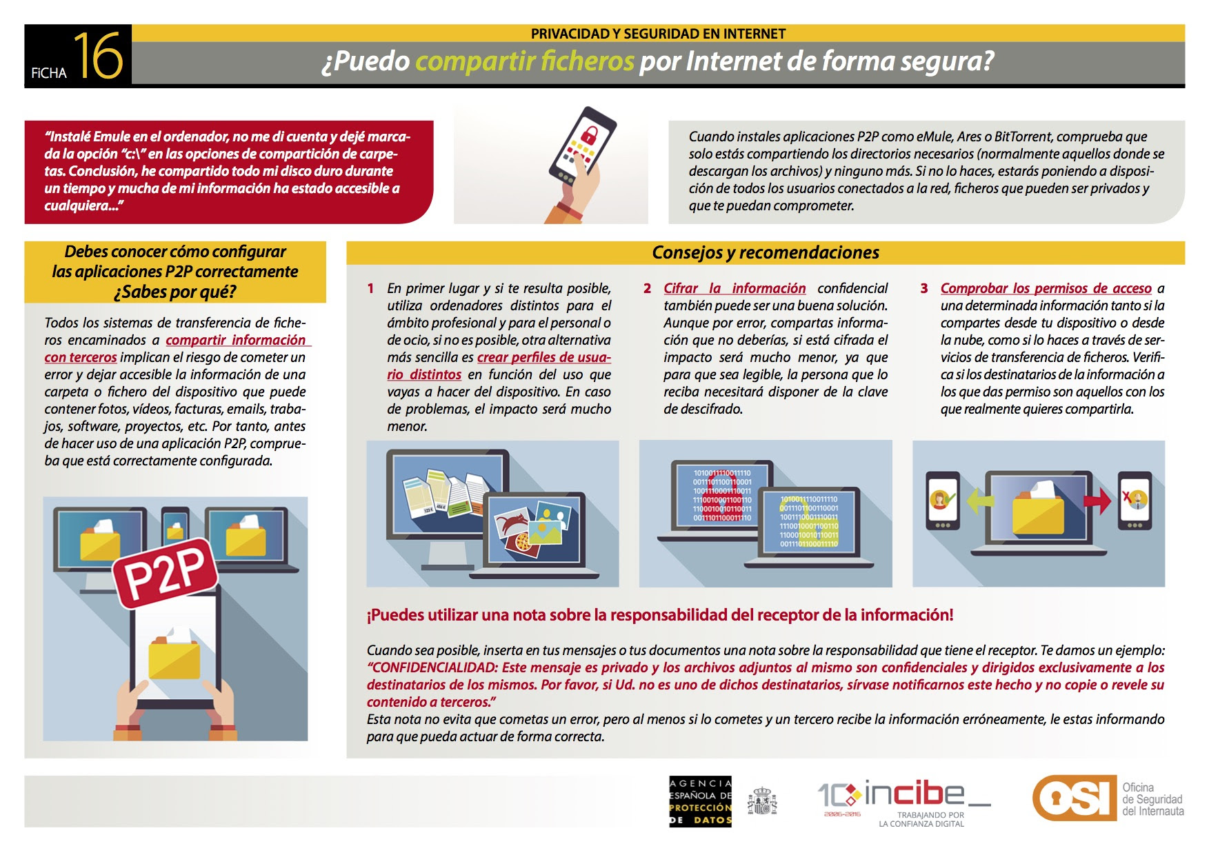 Cómo compartir fichero en Internet de manera segura