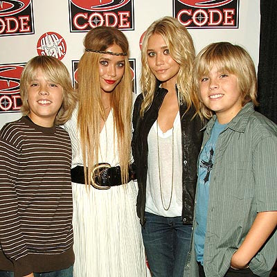 SEEING DOUBLE photo | Ashley Olsen, Cole Sprouse, Dylan Sprouse, Mary-Kate Olsen