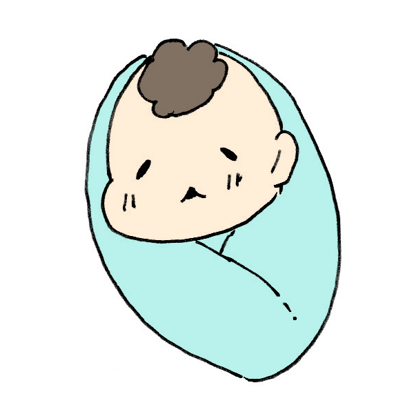 寝る赤ちゃんのイラスト かわいいフリー素材が無料のイラストレイン