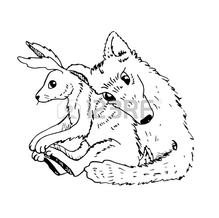 Download Wolf Mating Drawing at GetDrawings | Free download