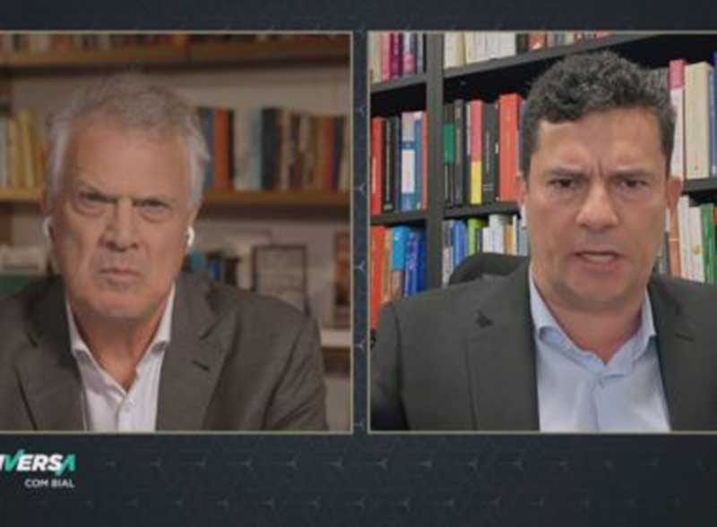 Em conversa com Bial Moro assume pr candidatura Em conversa com Bial Moro assume pr candidatura