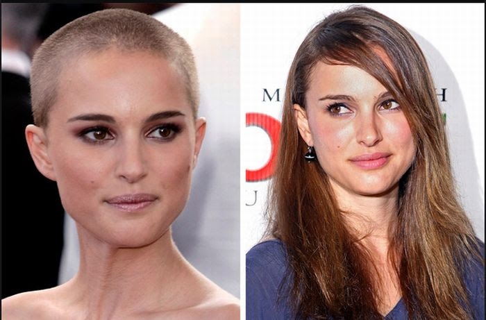 Celebrities and Their Dramatic Hair Transformations (58 pics)