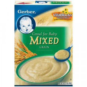 Gerber Dry Cereals Mixed Grain Cereal For Baby, 16 Oz