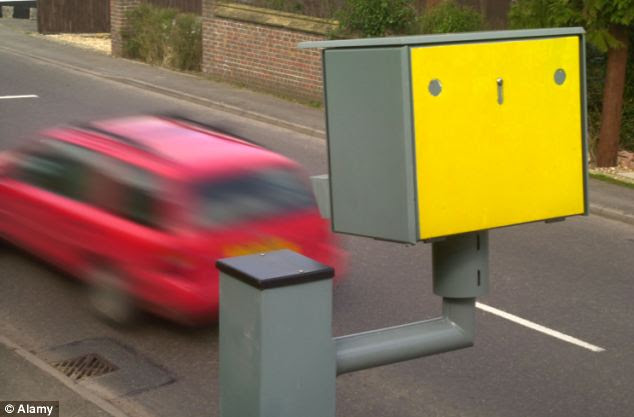Capture: Ms Ralphes was given the choice of taking three penalty points or attending a driver awareness course after a speeding ticket from Dorset Police was redirected to her home address via the AA (file image)
