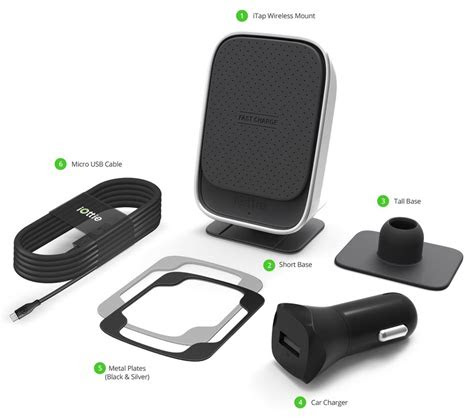 It keeps your charge while in the car. iOttie iTap Wireless Fast Charging Magnetic Mount | iSETOS.cz