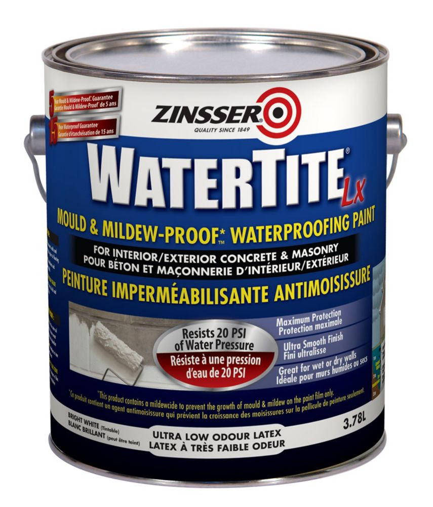 Zinsser gal. WaterTite Mold and Mildew-Proof White Oil