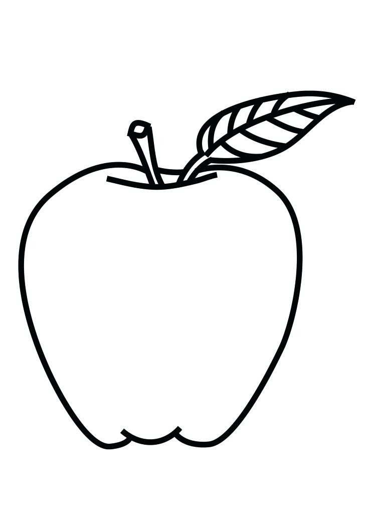 Download Apple Core Coloring Page at GetColorings.com | Free ...