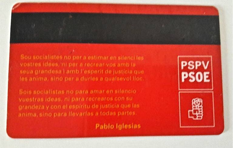 Resultado de imagen de carnet pspv