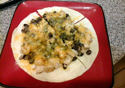 Steps to Make Speedy cuban chicken pizza