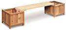 Cedar Planter Bench - 2047