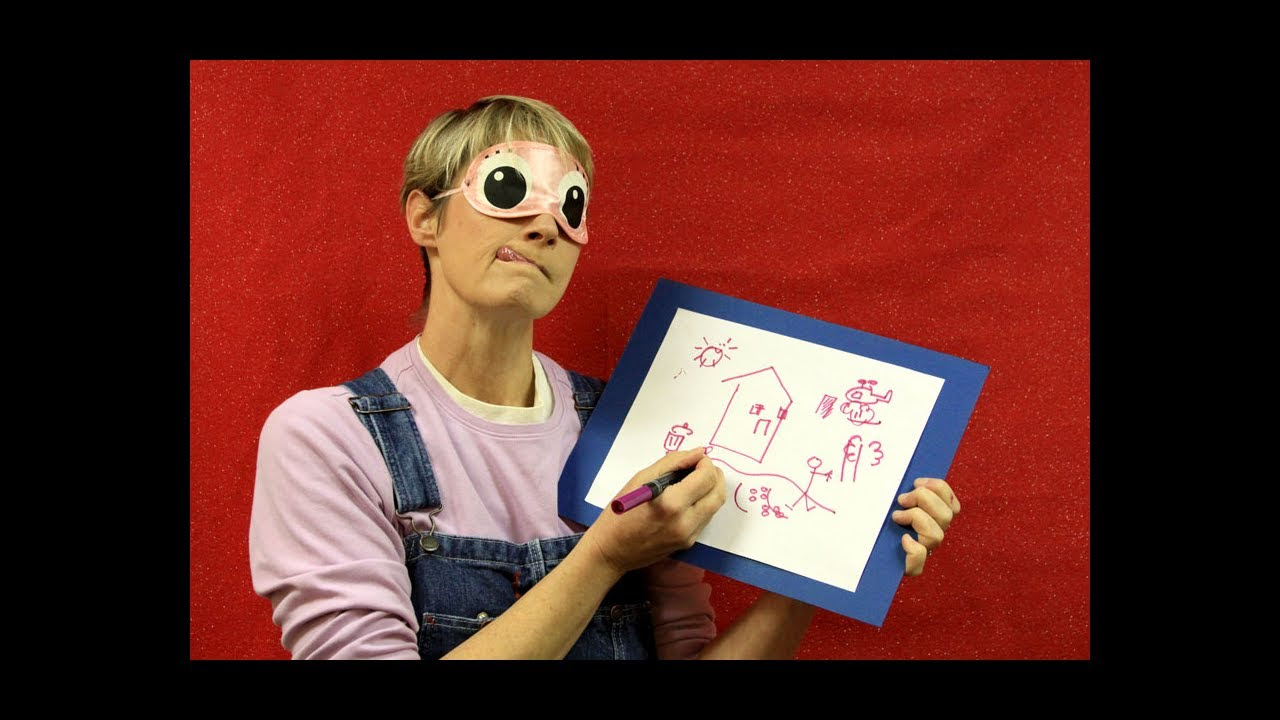 Blind Drawing Game|Sophie's World - YouTube