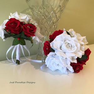 Small Wedding Bouquets Fake Flowers - Kahaul Artificial Flowers Silk Peony Flower Fake Flower Small Pieces Wedding Bouquet Design For Home Store Decoration Indoor Outdoor 4 Pack Pink Red Pricepulse - Wedding bouquet flowers marriage accessories small bridal bouquets silk roses on.