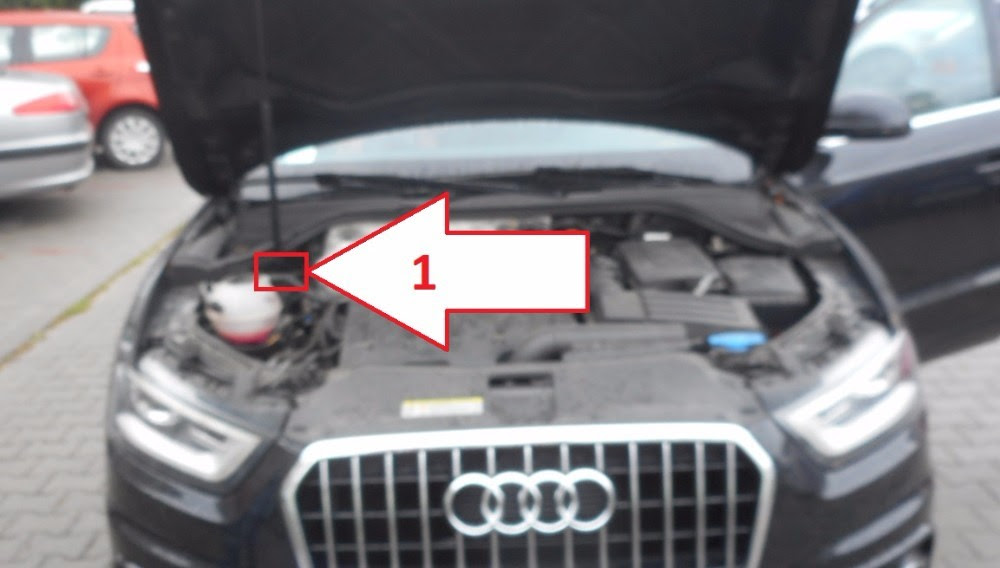 audi      vin number find chassis
