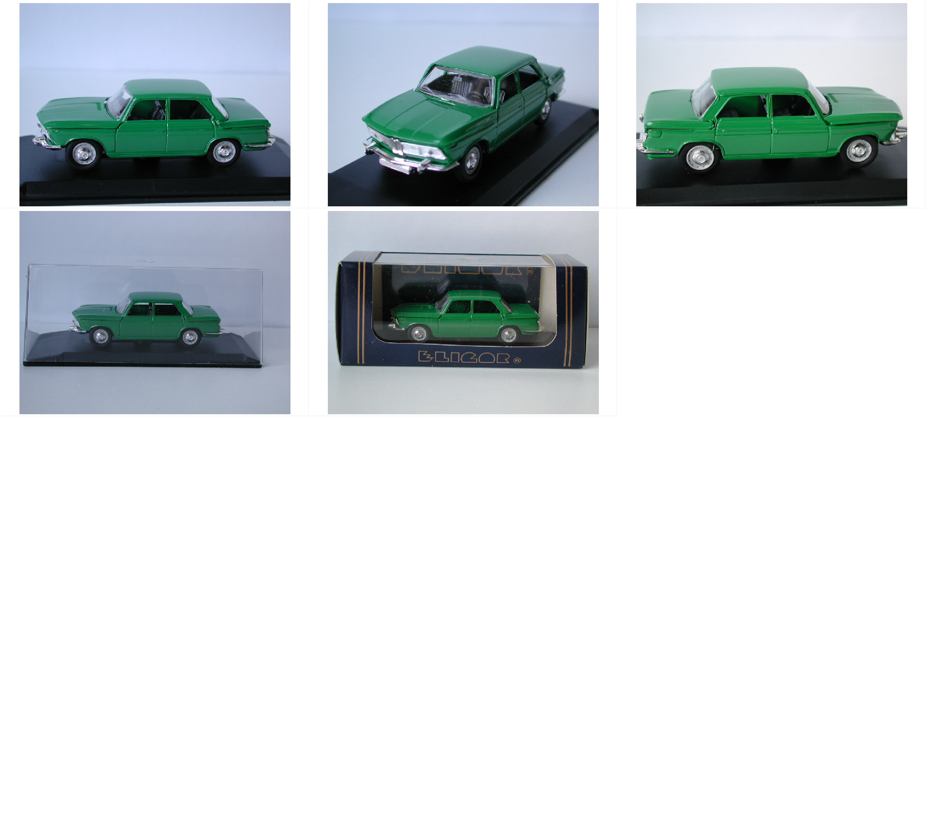 BMW model cars by ETNL Diecast models