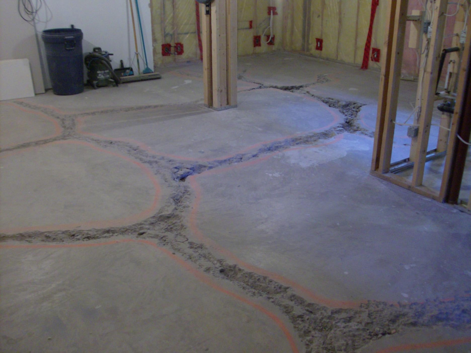 Basement Floor Fill Level Concrete Paving Contractor Talk