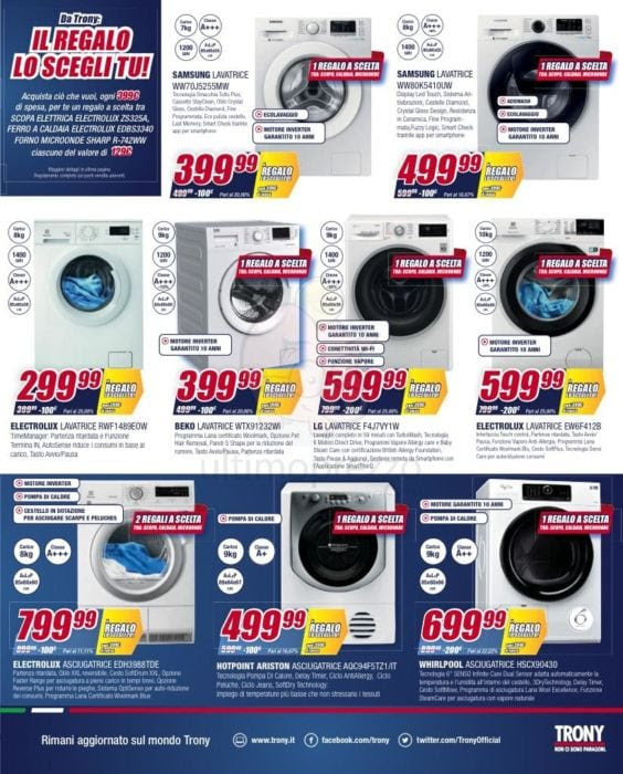 Volantino Trony: le nuove offerte con prezzi pazzi ... - 564 x 700 jpeg 99kB