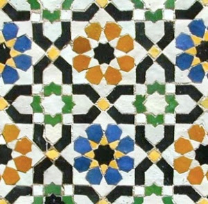 Morocccan Zellij tile
