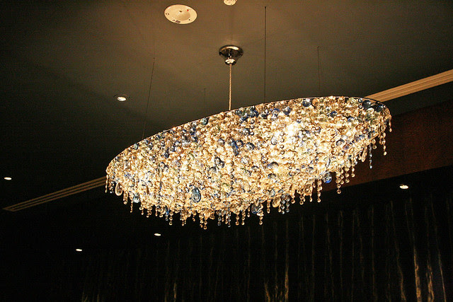 Gorgeous crystal lighting fixture