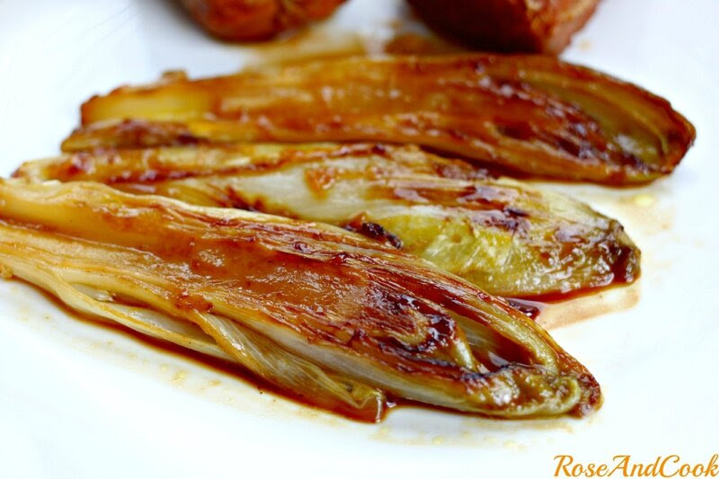 Endives Caramelisees A L Orange Recette Rose Cook