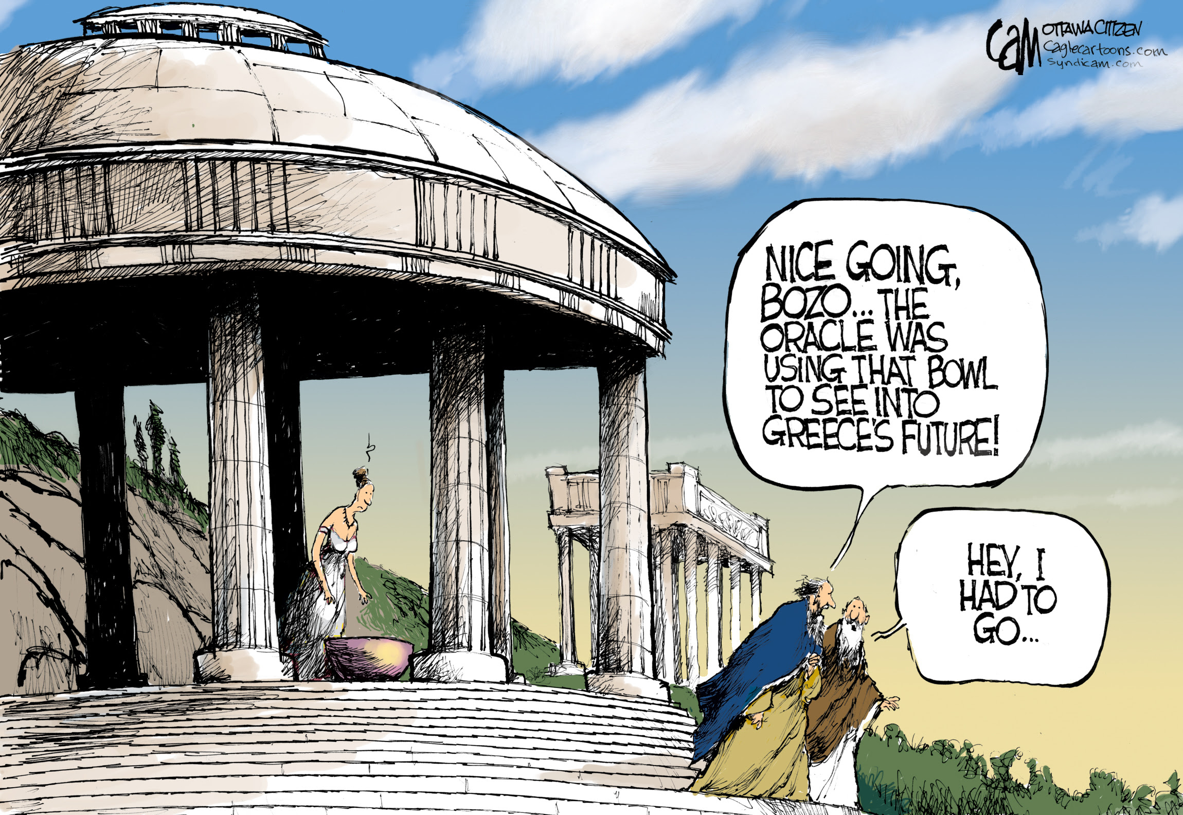 Cartoon by Monte Wolverton
