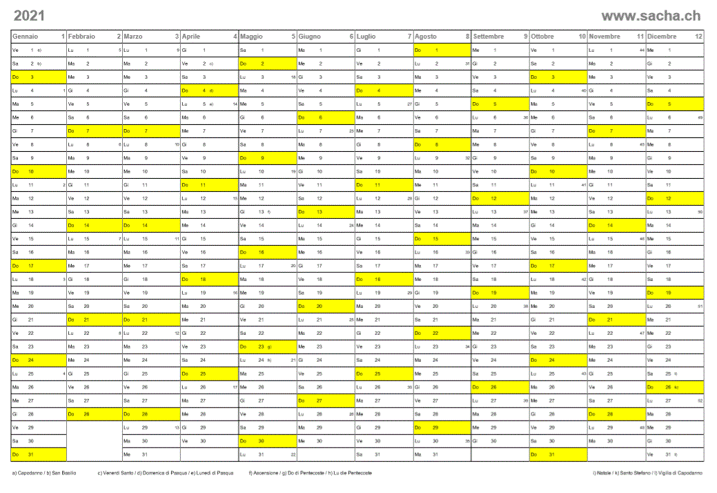 calendario scolastico 2020 e 2021 da stampare