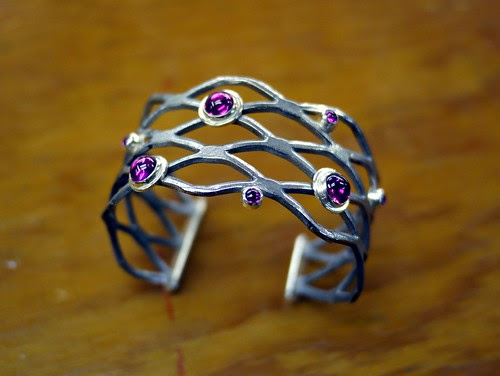 Expanded Steel Bangle - 2
