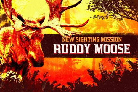 Legendary Ruddy Moose Sighting Mission This Week in Red Dead Online