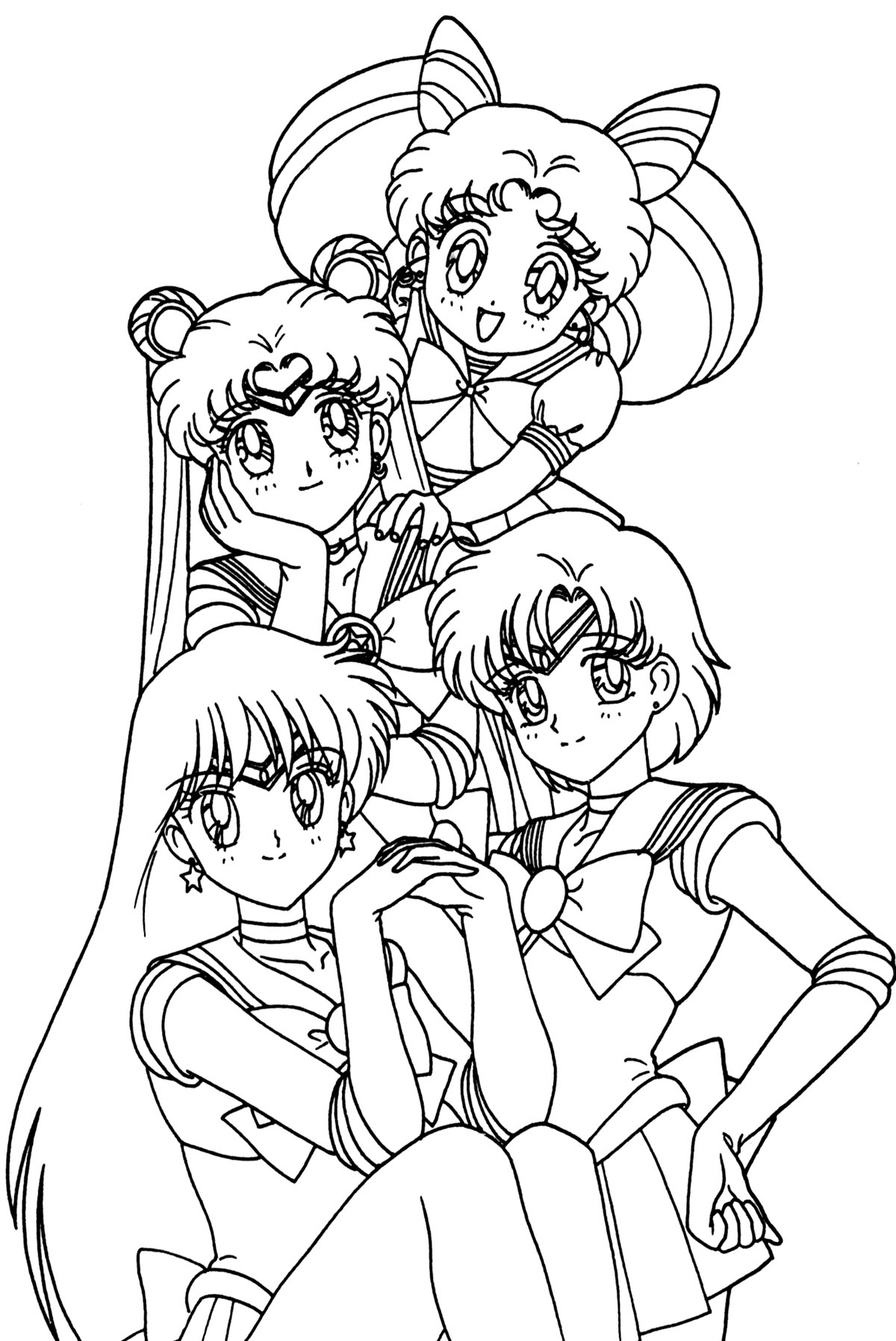 Download Japanese Anime Coloring Sheets Coloring Pages