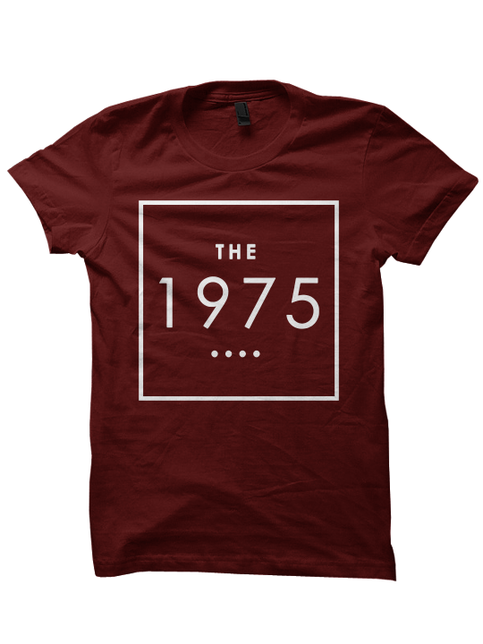 THE 1975 BAND T SHIRT 1975 BAND CONCERT TICKETS CELEBRITY 