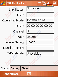 Resumo do comunicador Glofiish X500 E-Ten