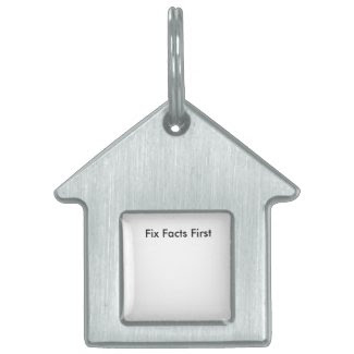 Fix Facts First Pet Tag
