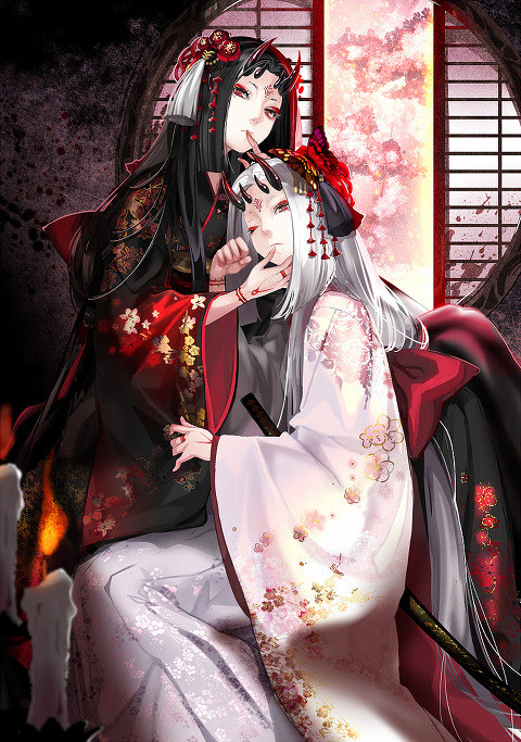 和風 鬼 Pixiv年鑑 B
