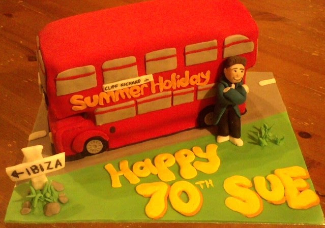 Cliff Richard summer holiday cake | Flickr - Photo Sharing!
