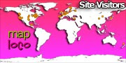 Locations of Site Visitors