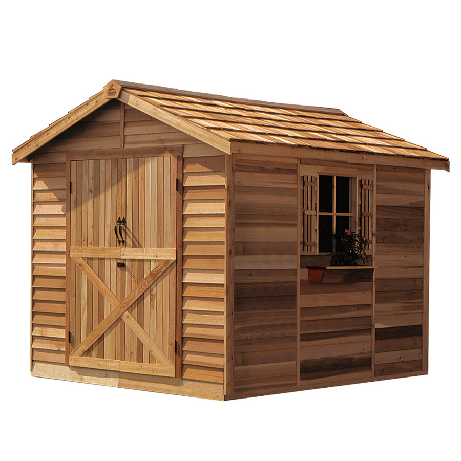 Shed Blueprints: Gambrel Storage Shed Plans