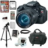 Canon EOS Rebel T3i 18 MP CMOS Digital SLR Camera with EF-S 18-135mm f/3.5-5.6 IS Standard Zoom Lens + 16GB Deluxe Accessory Kit