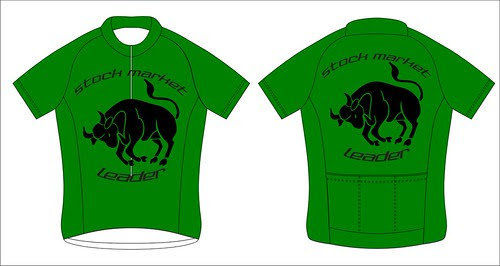  stock market bullbike jersey, financial bull cycling shirt, custom jersey      by cyclingthings