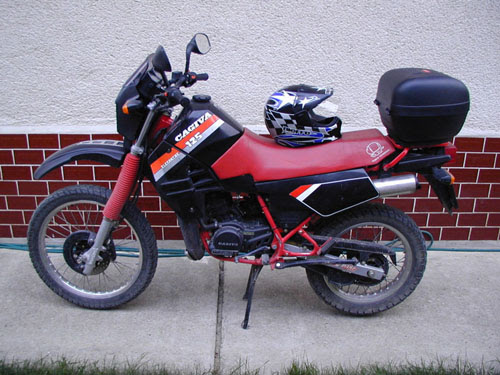 cagiva 125. cagiva elephant 125