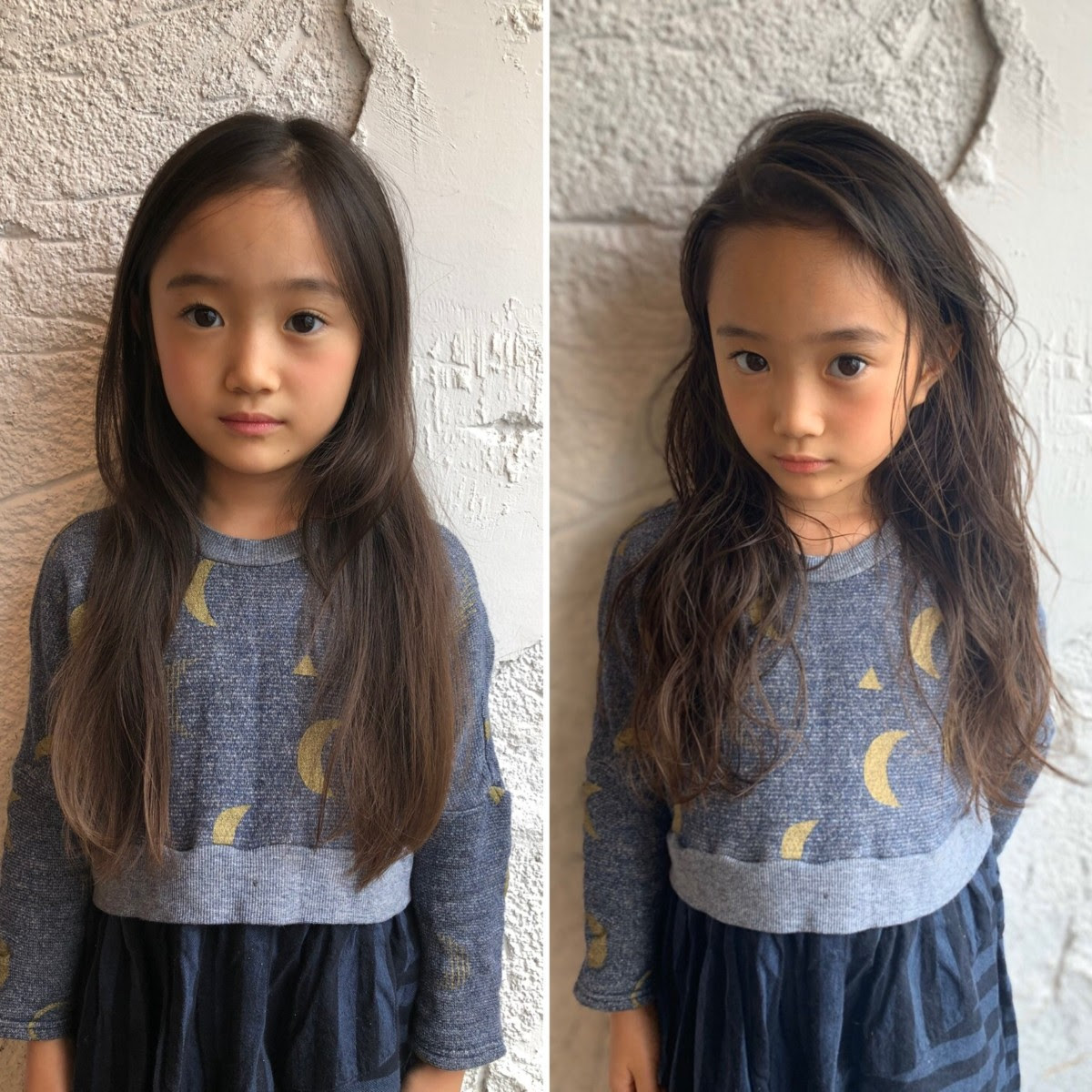 ２０２０年 小学生 春ヘアはパーマでふわふわな雰囲気に キッズカット 東京 Es