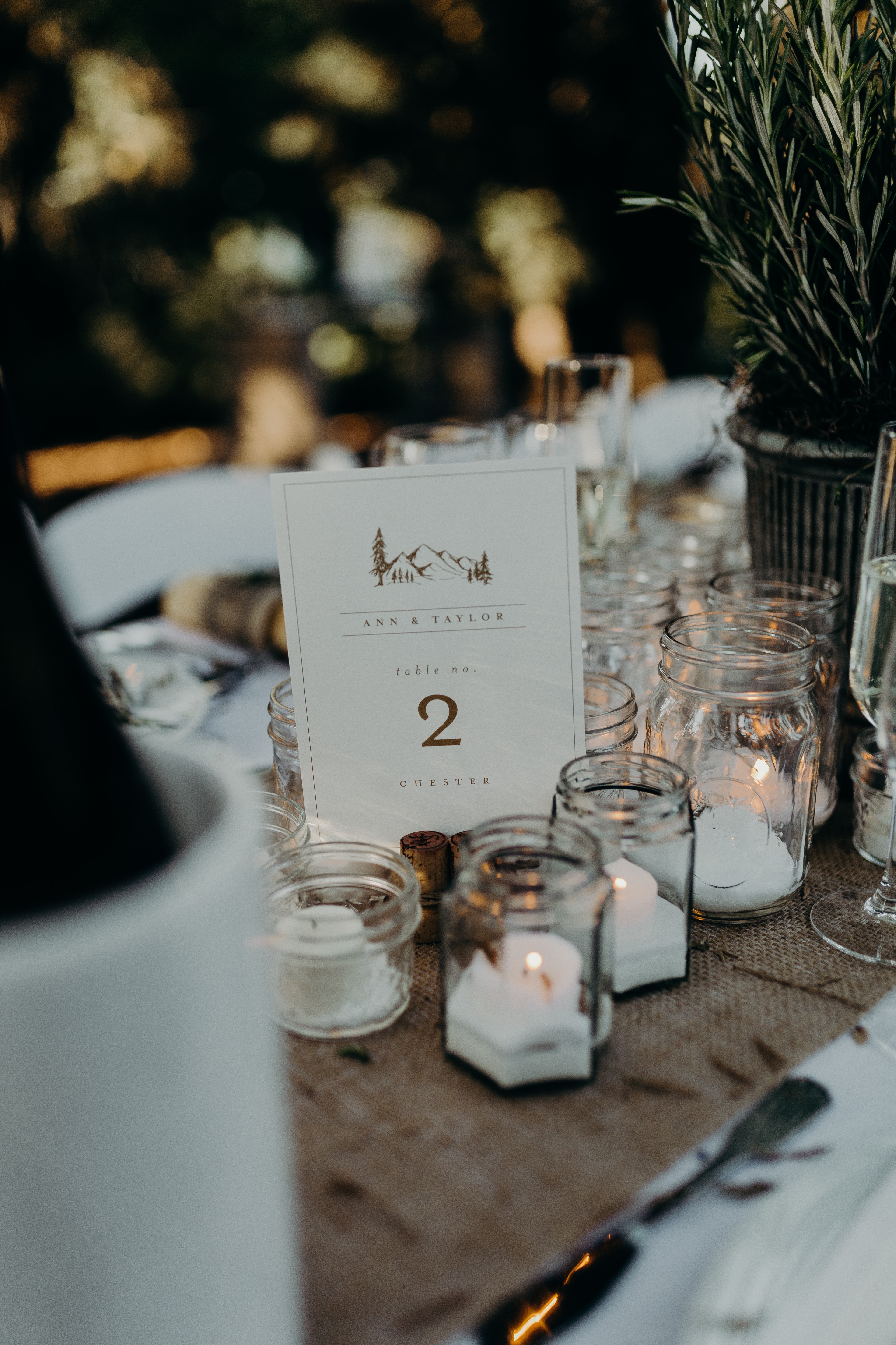how to make beautiful diy table number holders