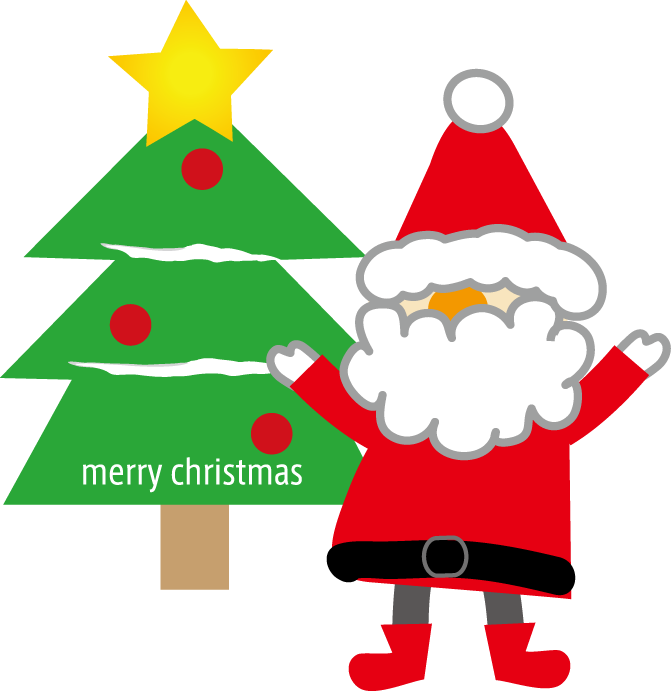 クリスマスのイラスト イラスト無料フリー素材 クリスマスツリー