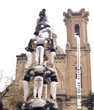 castellers de Sant Andreu - online jigsaw puzzle - 42 pieces
