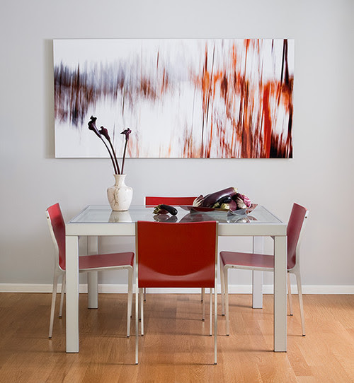 Dramatic Dining modern dining room