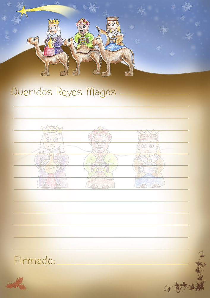 Cartas para los Reyes Magos exclusivas de Bebés y más