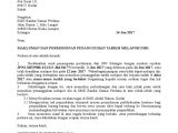 Dengan segala hormatnya saya diarah merujuk kepada perkara di atas dan surat bil. Surat Penangguhan Pertukaran Otosection